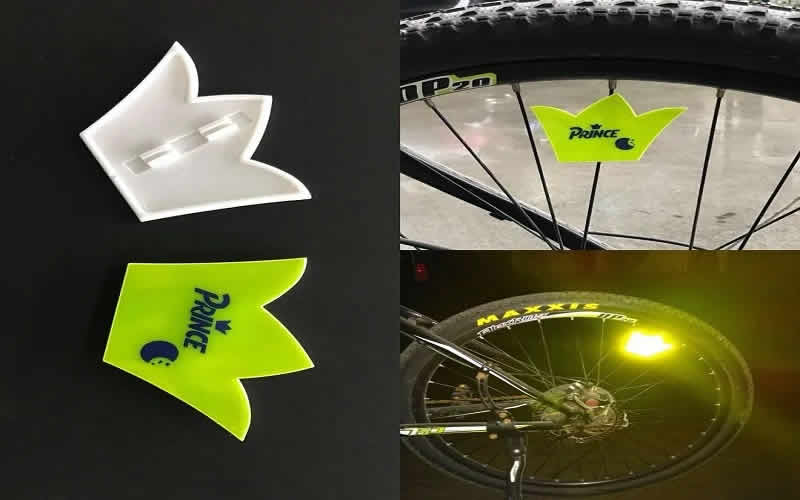 reflective bicycle spoke reflectors