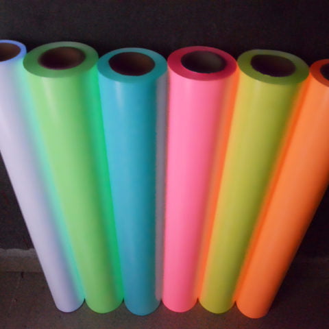 How To Use The Glow In The Dark Heat Transfer Film For The Logo On Clothing
