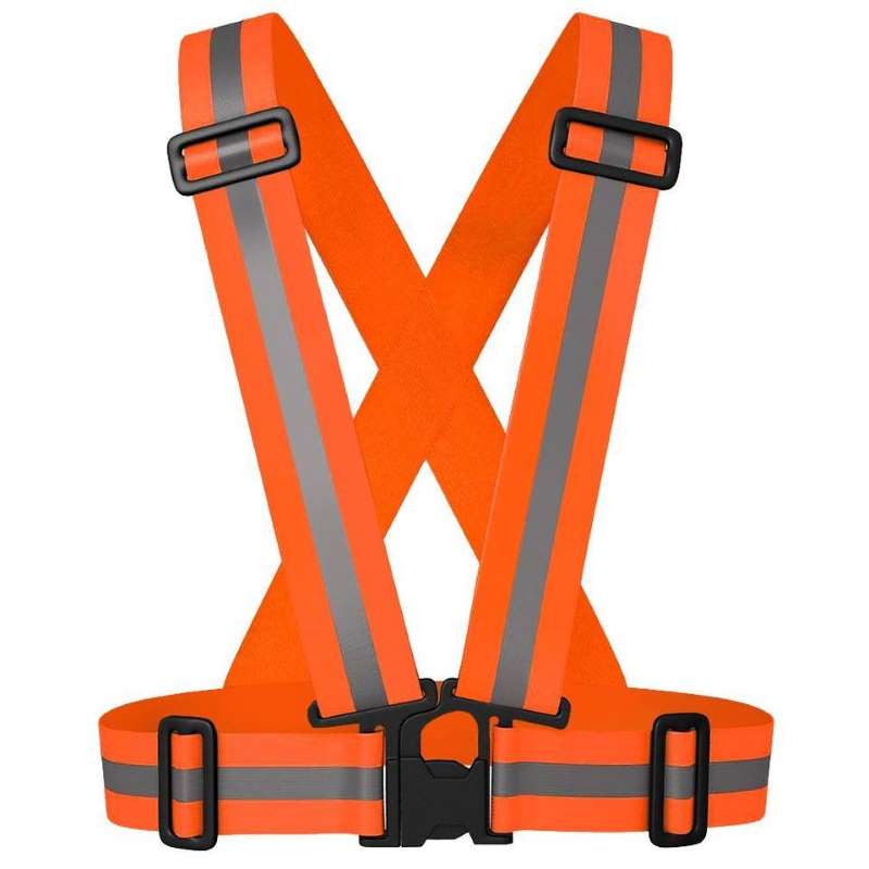 Elastic safety vest reflective belt for outdoor sports