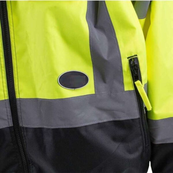 Two tone color 3-in-1 reflective jacket