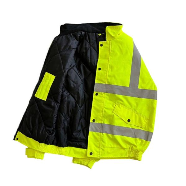 Reflective Jacket with Detachable Cuffs