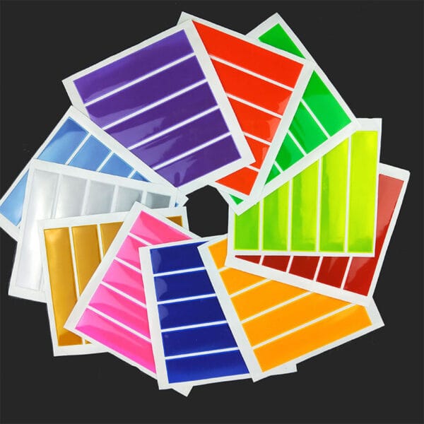 reflective sticker bar set 4pcs