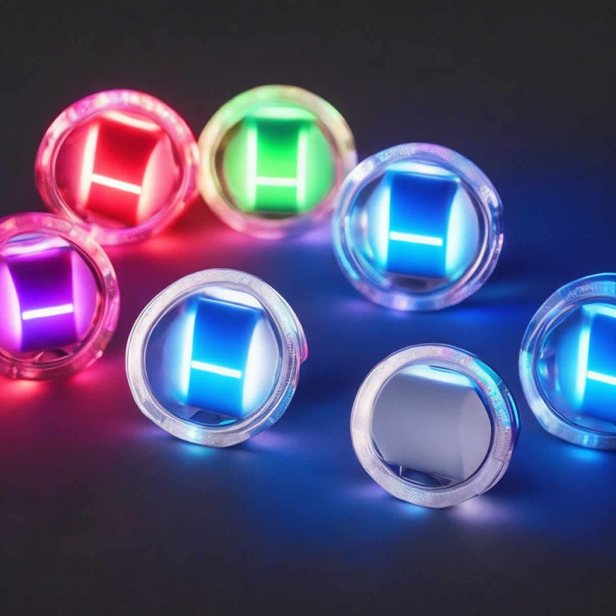 Reflective LED Magnet Clip