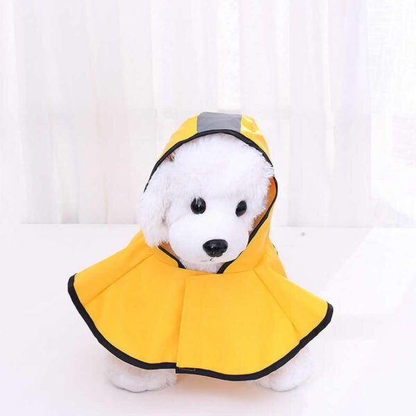dog reflective raincoat