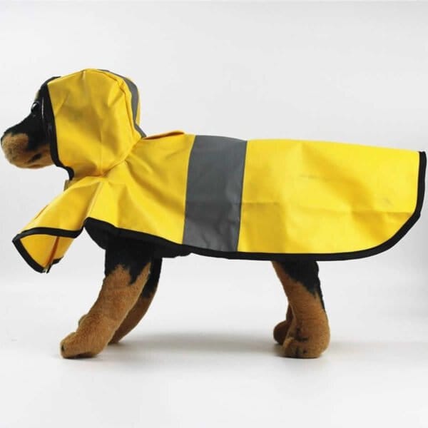 hi vis dog raincoat