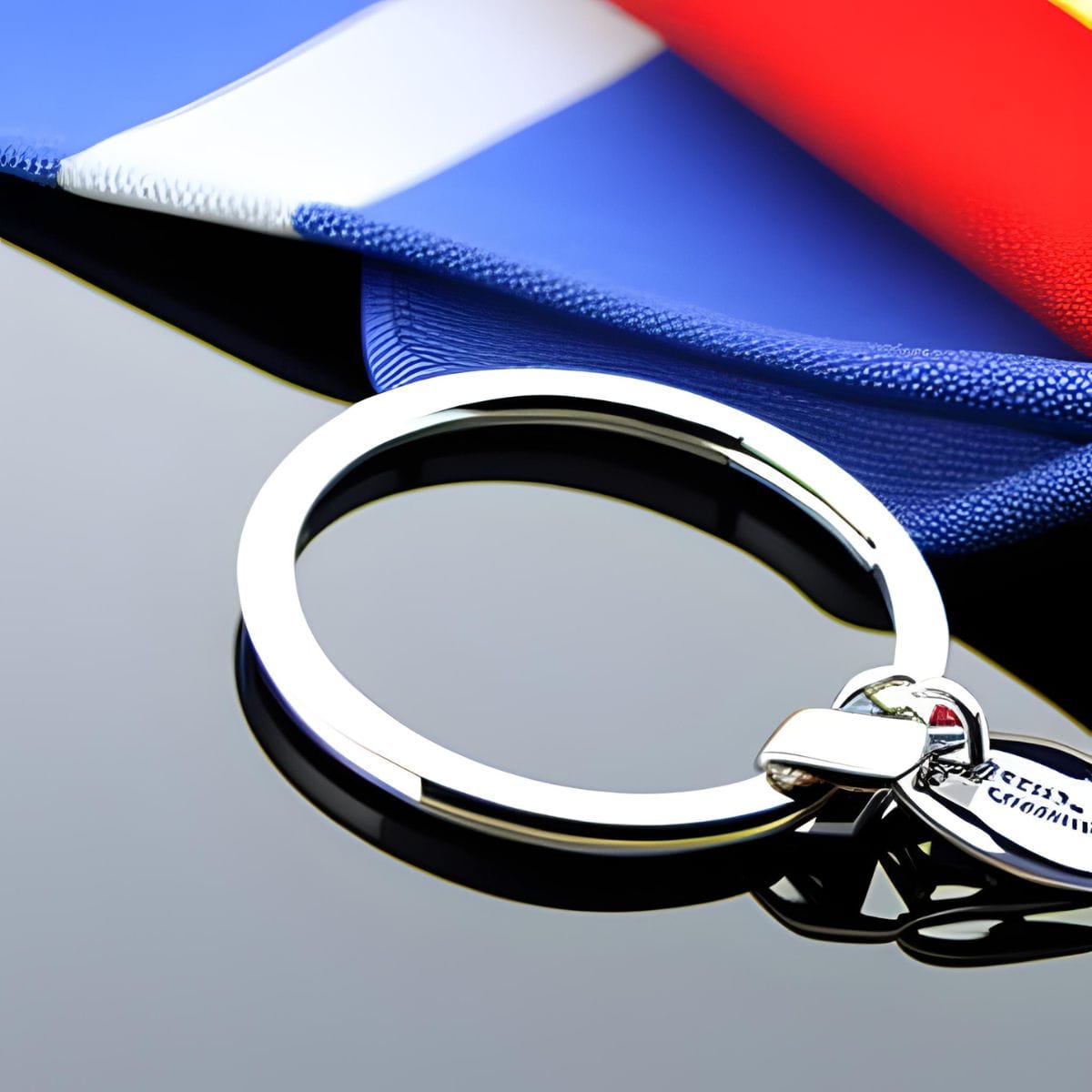 Hard Reflector Reflective Keychain