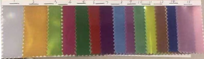 Reflective TPU color swatch