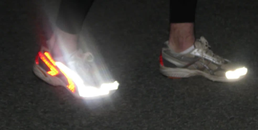 reflective TPU used on shoes