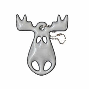 Reflective Milo Deer Keychain