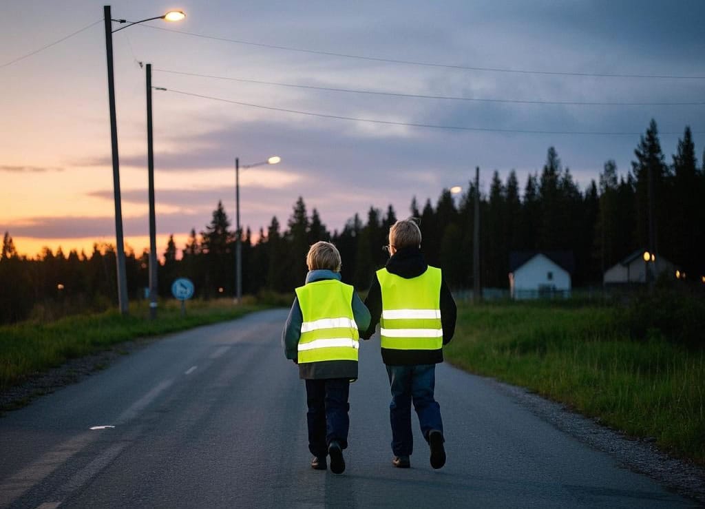 A Safer Version of Hi Vis Children Vest
