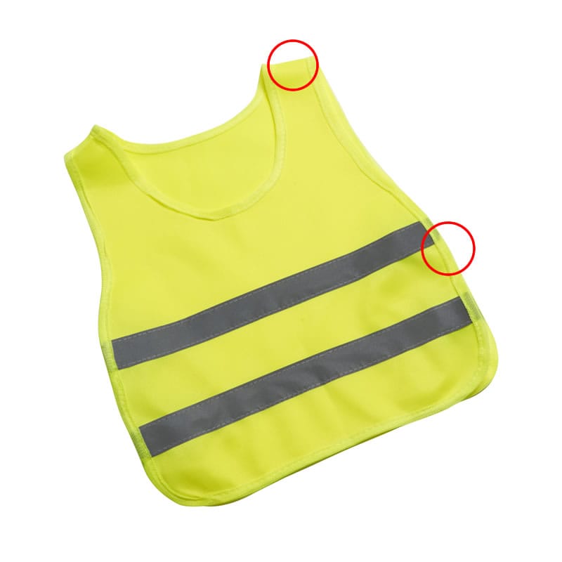 safer design reflective kids vest