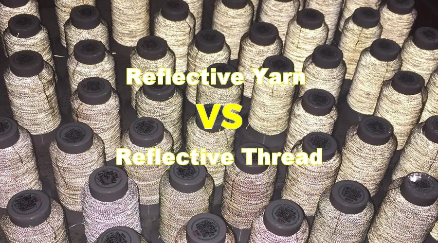 Reflective Yarn vs Reflective Thread