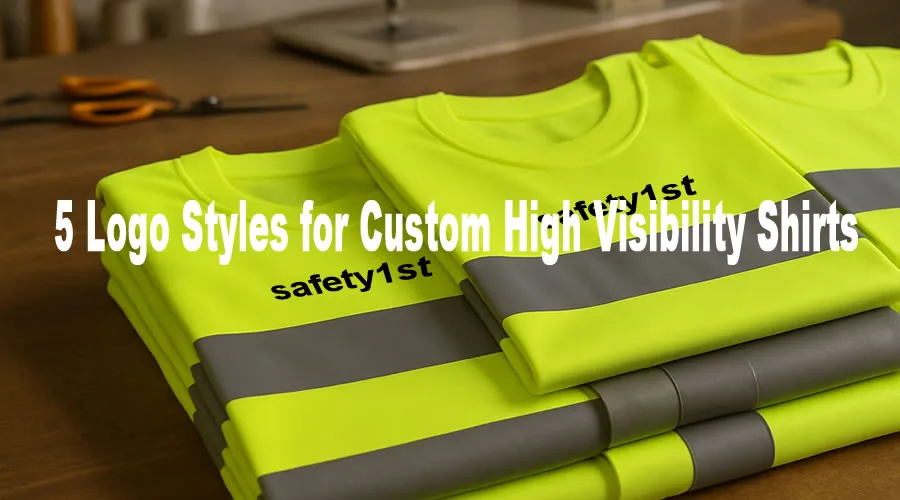 5 Logo Styles for Custom High Visibility Shirts
