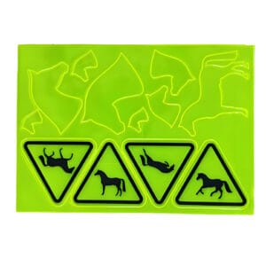 Reflective Horse Warning Sticker
