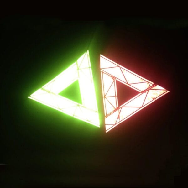 Reflective Triangle Sticker