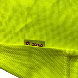 Hi Vis Polo Shirt Hem logo