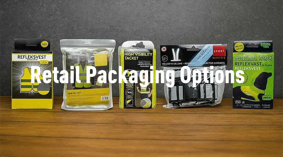 Retail Packaging Options for Reflective Vests