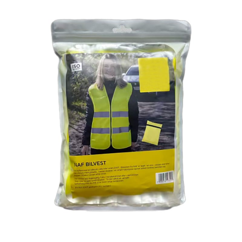 laminated plastic bag packaging for reflective vests