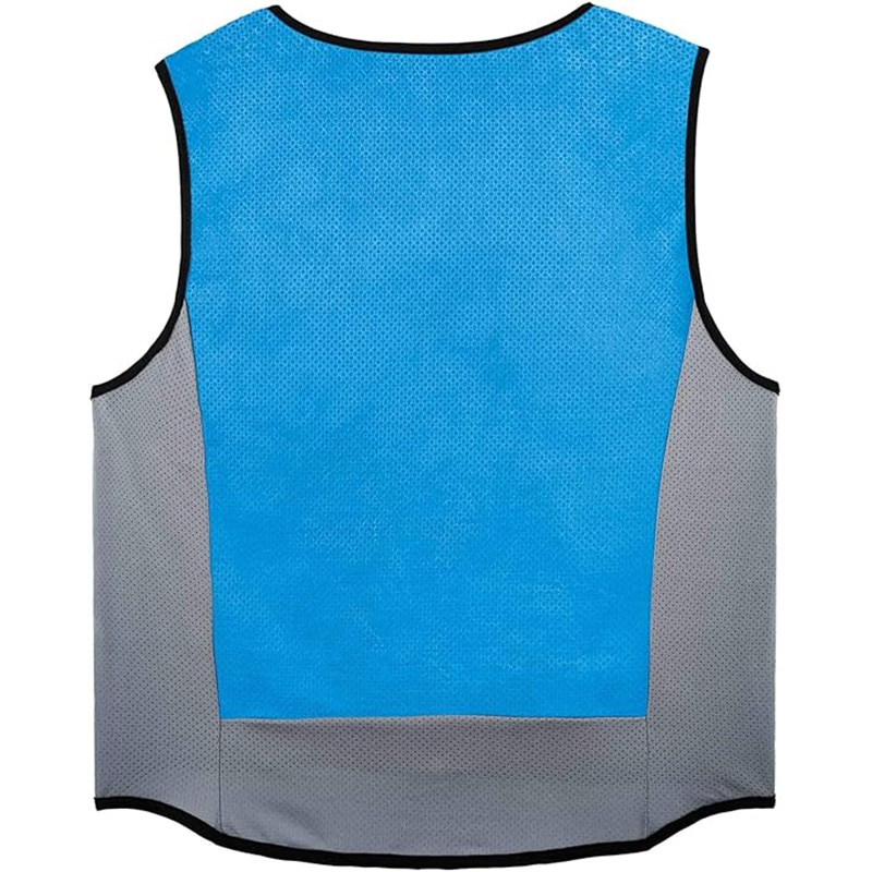 evap cooling vest back mesh breathable panel