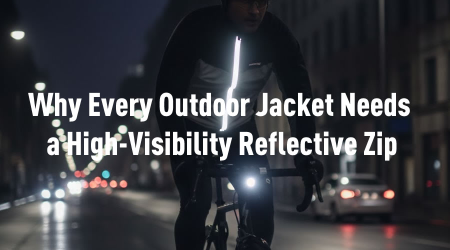 Why Every Outdoor Jacket Needs a High Visibility Reflective Zip
