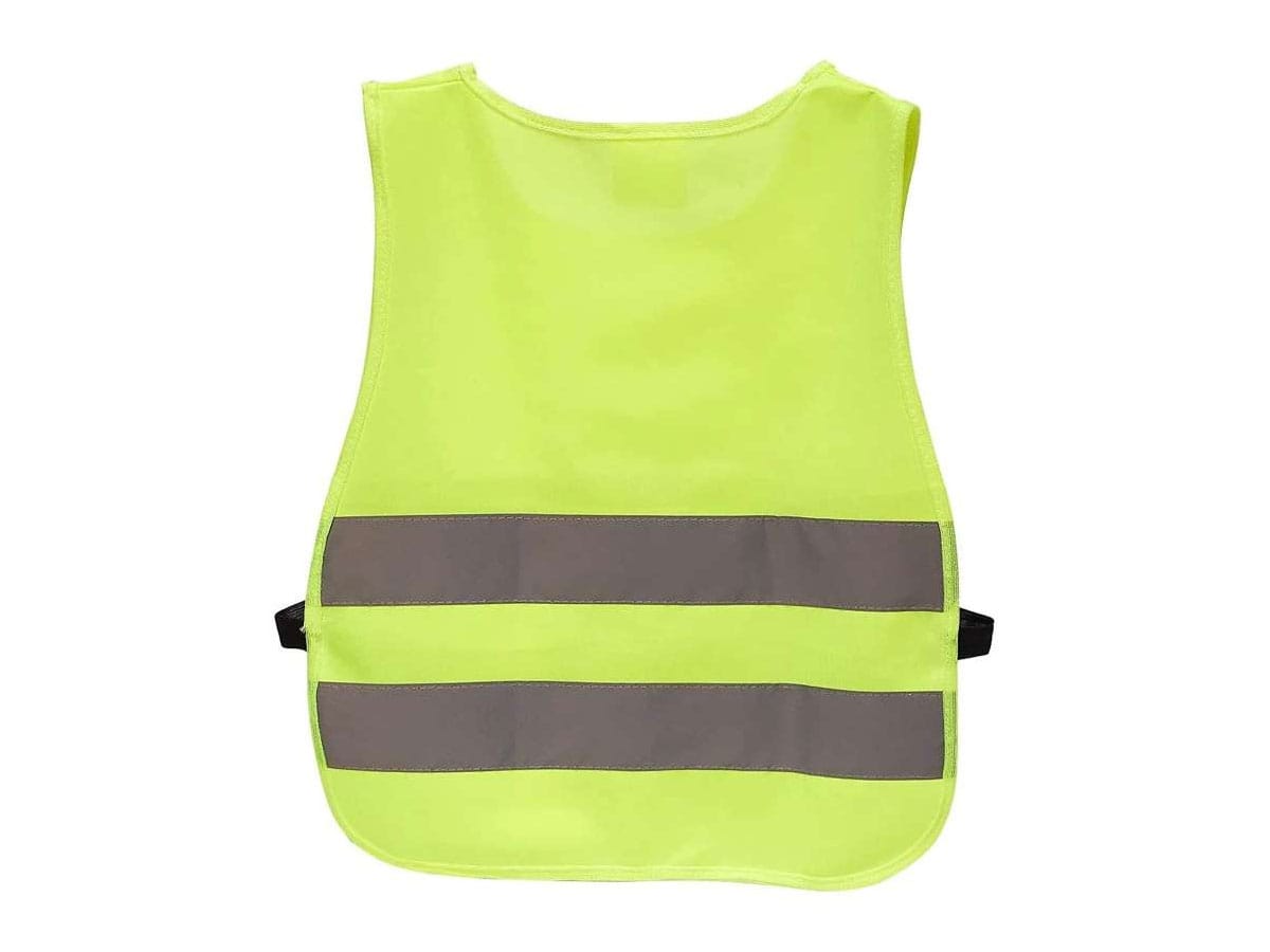Children's high visibility safety vest for school and outdoor activity use