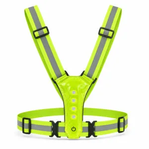 reflective led belt front product view