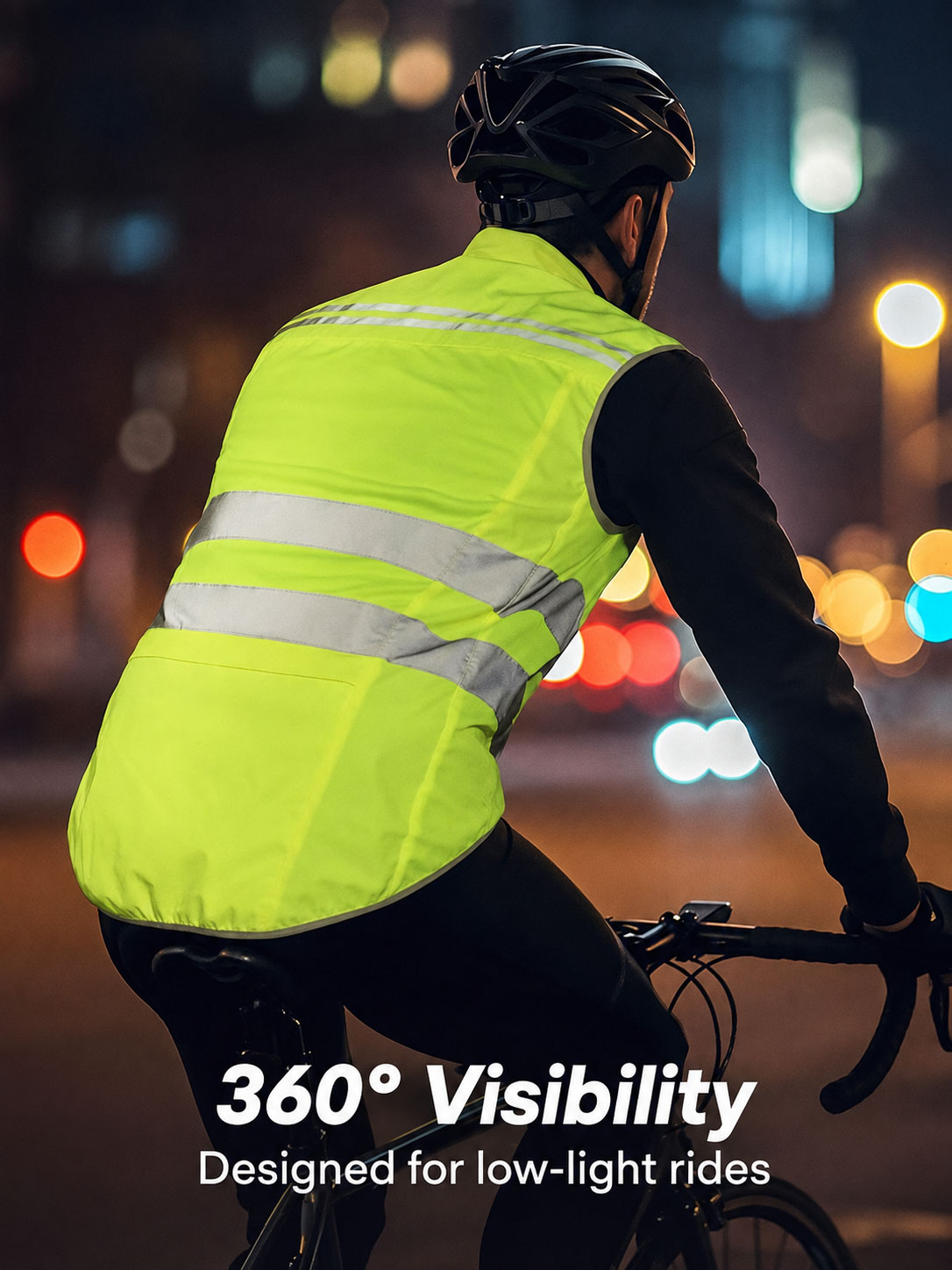 reflective running vest night cycling safety