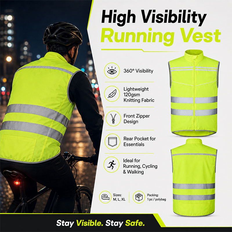 running vest outdoor running scene