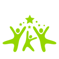 Reflective KidsVis logo