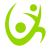 Reflective RunVis logo